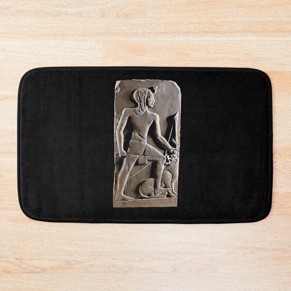 Item preview, Young Rameses II with bow, and arrow, grasping the mane of a lion. (Or the god Shed) (2) designed and sold by DotorEaon.
