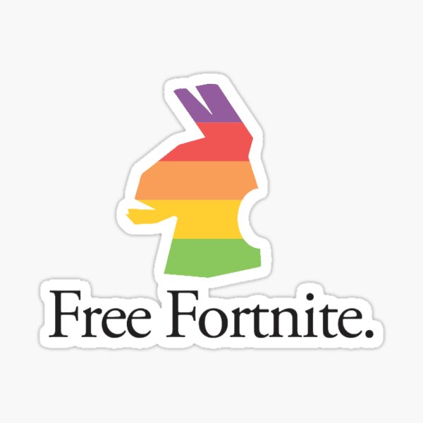 Free Fortnite Stickers Redbubble - yeet song id roblox free fortnite generator 2019