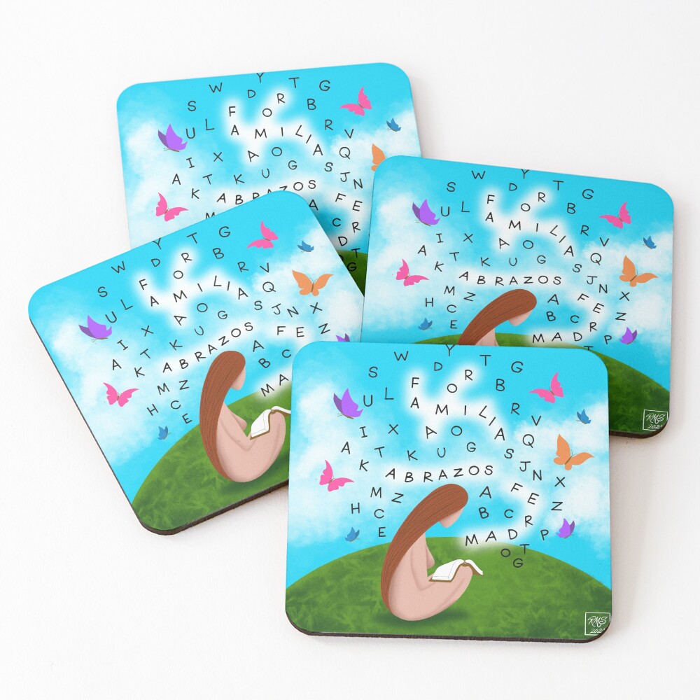 Item preview, Coasters (Set of 4) designed and sold by Rositams.