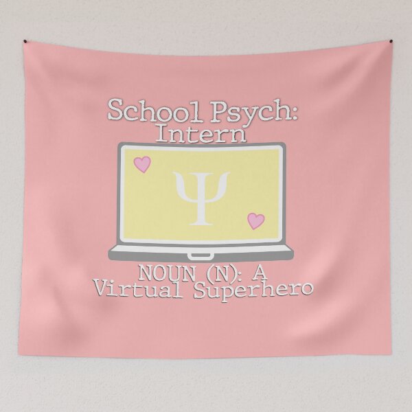 Item preview, School psychologist Intern designed and sold by EvyStickersx.