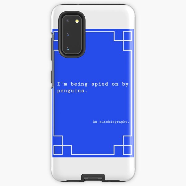 Penguin Spy Book Cover Samsung Galaxy Tough Case