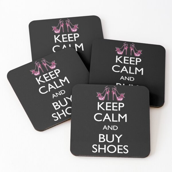 Artikelvorschau, KEEP CALM AND BUY SHOES entworfen und verkauft von xlshirt.