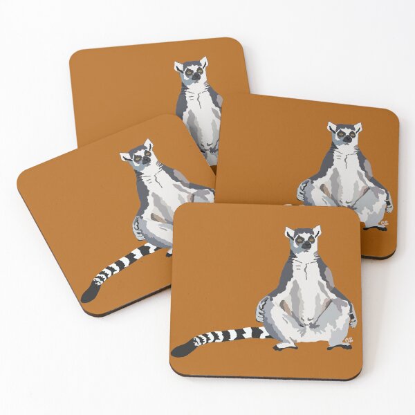Item preview, Ringtail Lemur (Lemur catta) designed and sold by Alawstrations.