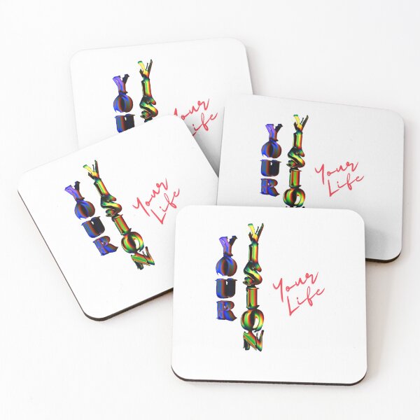 Item preview, "Attract your best life with "Your Vision: You're Life" graphic art designed and sold by AyeAyeBeans.