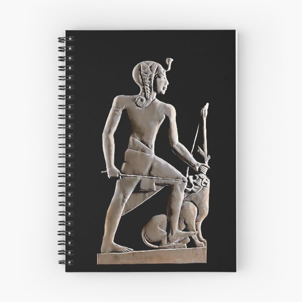 Item preview, Young Rameses II with bow, and arrow, grasping the mane of a lion. (Or the god Shed) (3) designed and sold by DotorEaon.