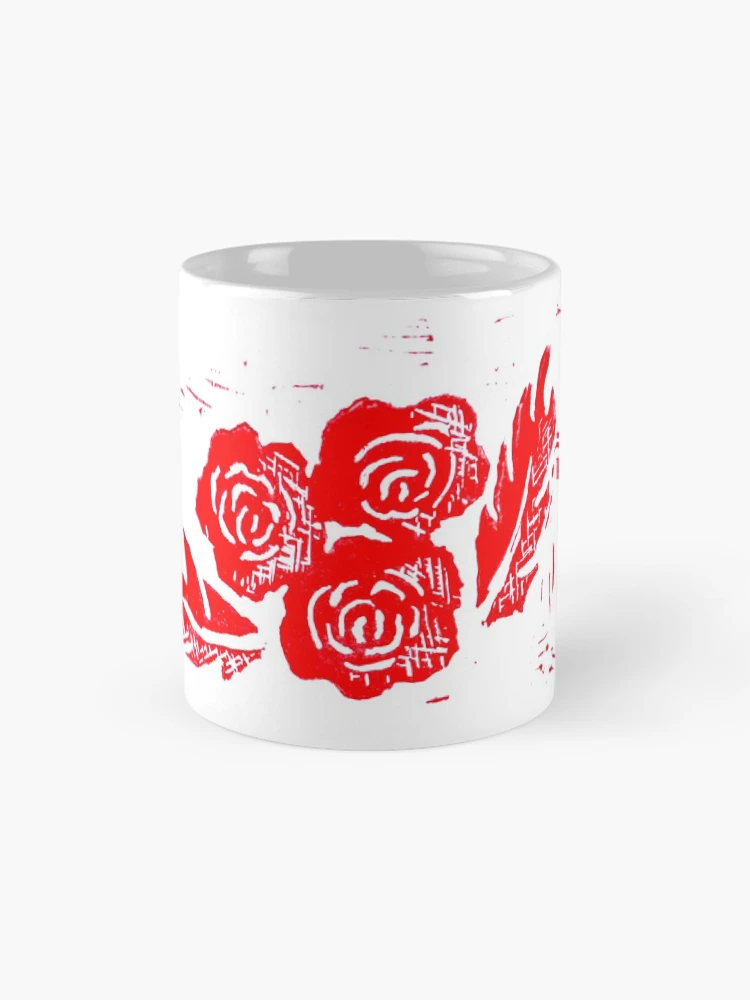 Thumbnail 4 of 6, Coffee Mug, Red Roses designed and sold by GworksofArt.