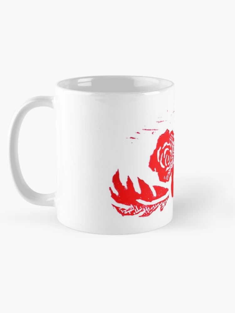 Thumbnail 5 of 6, Coffee Mug, Red Roses designed and sold by GworksofArt.