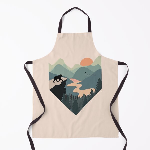 Item preview, Forest Bear Looking Over the Mountains designed and sold by robalonso.
