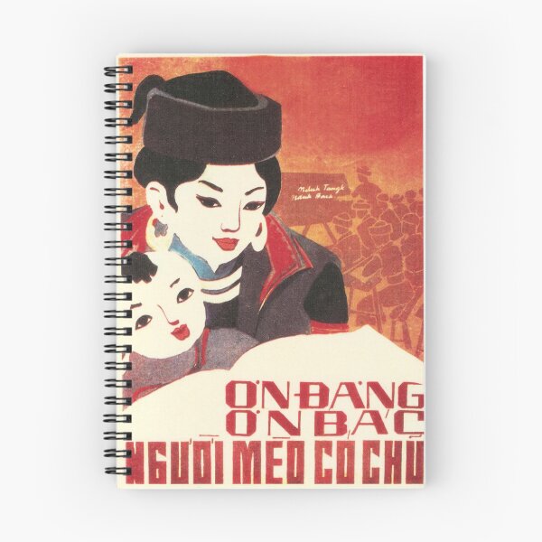 Item preview, Able to Read and Write Thanks to The Party and Uncle Ho; Vintage Vietnam Propaganda designed and sold by retroposters.