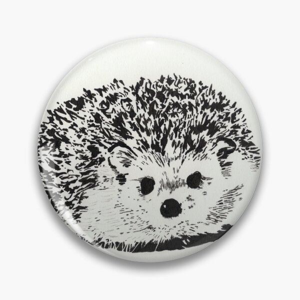 Item preview, Erizo en la nieve designed and sold by INKconceivable.