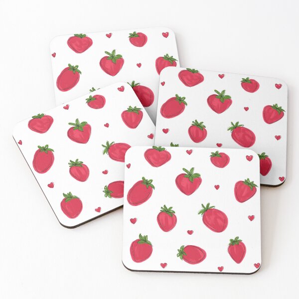 Item preview, Strawberry and Heart Graphic designed and sold by reembakes.