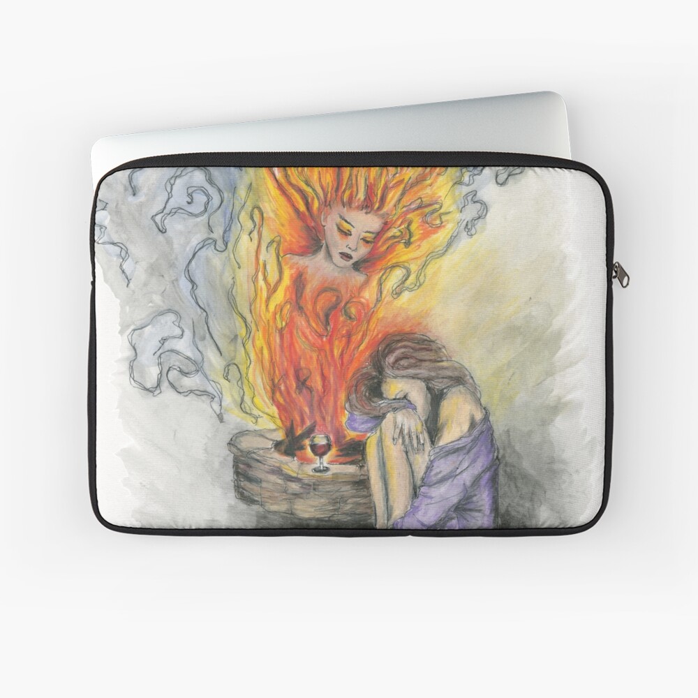 She is Fire Laptop Sleeve