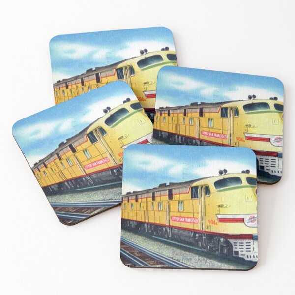 Item preview, Train, The City Of San Francisco, Antique, Vintage, Postcard designed and sold by Vintaged.