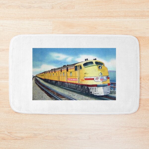 Item preview, Train, The City Of San Francisco, Antique, Vintage, Postcard designed and sold by Vintaged.