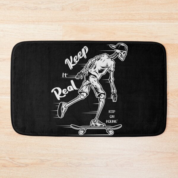 Item preview, Skateboarding Skull Skeleton Skateboard Sk8 Skater Skate Skating Deck Board Truck Sports Jump -Cut Cutting designed and sold by minstore.