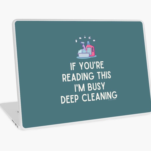 Item preview, I'm Busy Deep Cleaning, Funny Cleaning Humor designed and sold by SavvyCleaner.