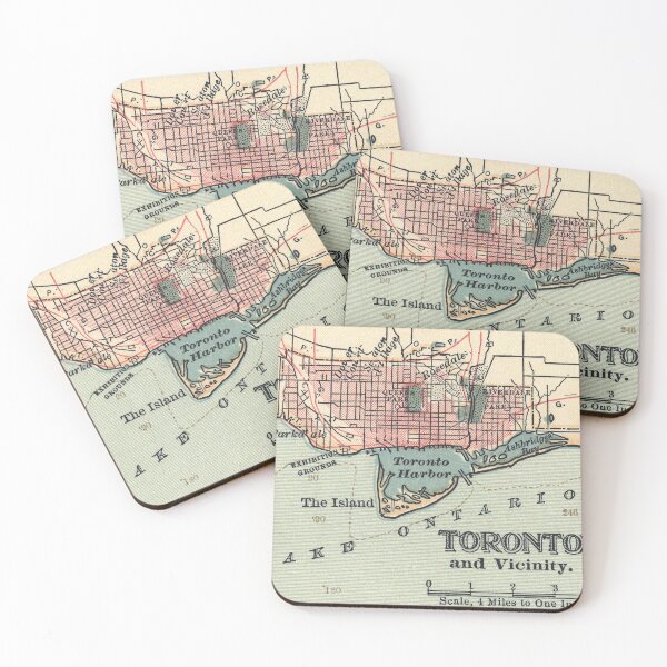 Item preview, Vintage Map of Toronto designed and sold by Gin  Neko.