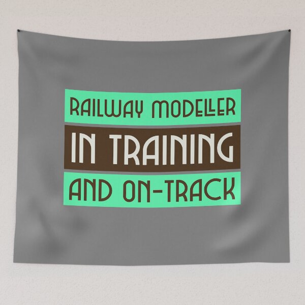Item preview, Specially Made for Budding Model Railway and Model Railroad Enthusiasts. Model Railways and Model Trains, Always on Track. Great Gift for the Railway Modeller in Your Life. Or Spoil Yourself! designed and sold by UrTops.