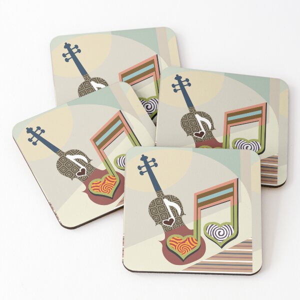 Item preview, Violin Heart Strings designed and sold by lanrestudio.