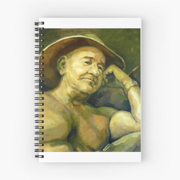 Item preview, The Old Aussie Digger ~ oil designed and sold by Roz McQuillan Fine Art & Photography.