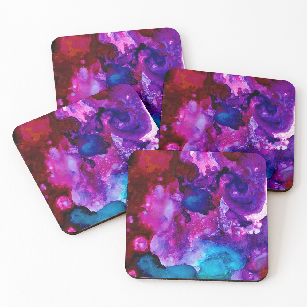 Item preview, Coasters (Set of 4) designed and sold by LunaticaArt.