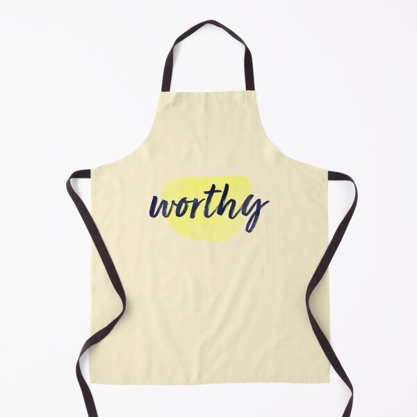 Item preview, Worthy Script Christian Bible Quote designed and sold by sharedipmemes.