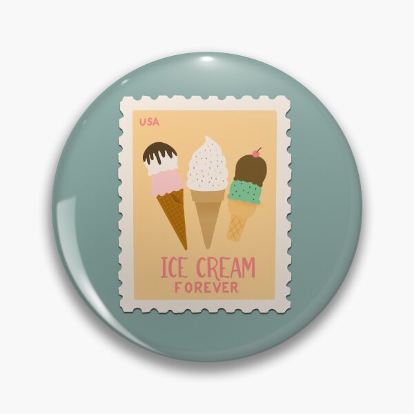 Item preview, Ice Cream Stamp designed and sold by designwithmina-.