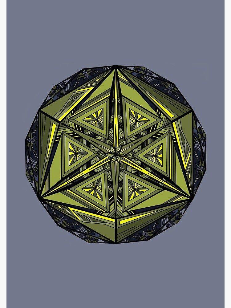 Sticky Weeds Mandala by akayeart