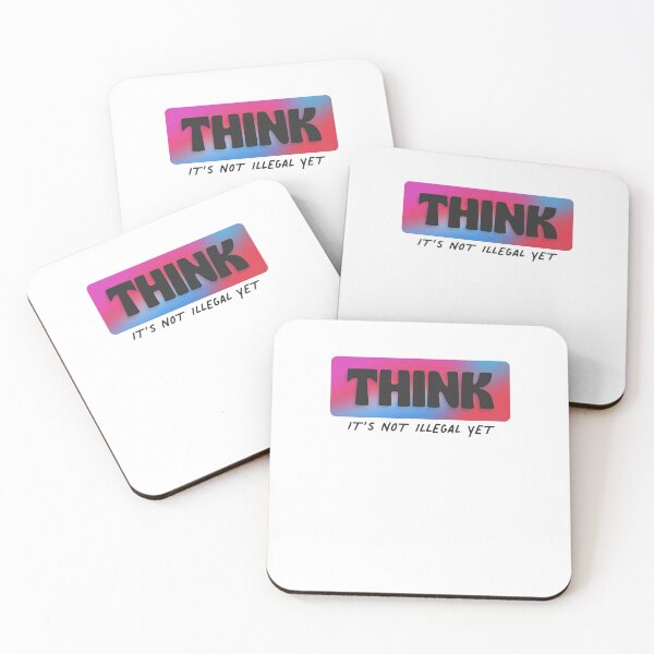 Item preview, Think It's Not Illegal Gradient Motivation designed and sold by sharedipmemes.