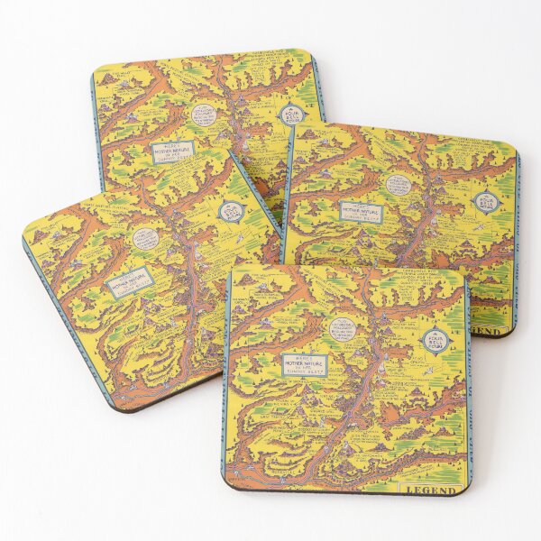 Item preview, 1939 Vintage Map of Zion National Park designed and sold by Gin  Neko.
