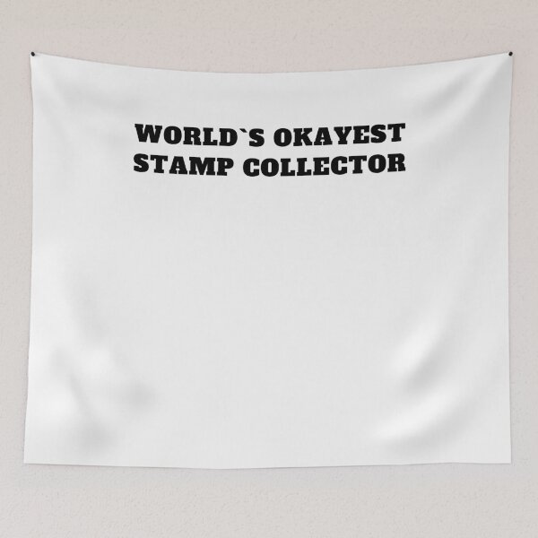 Item preview, World`s okayest stamp collector designed and sold by Jeangel97.