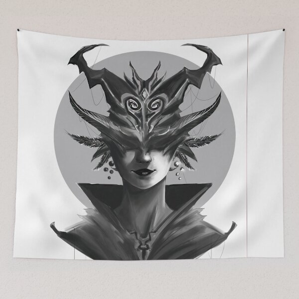 Item preview, Demon Woman Ilustration  designed and sold by mjacobsfc201.
