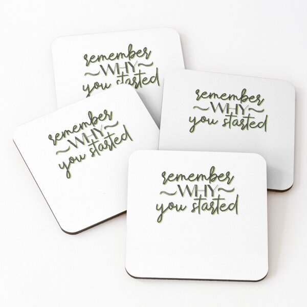 Item preview, Remember Why You Started Motivation designed and sold by sharedipmemes.