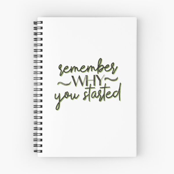 Item preview, Remember Why You Started Motivation designed and sold by sharedipmemes.