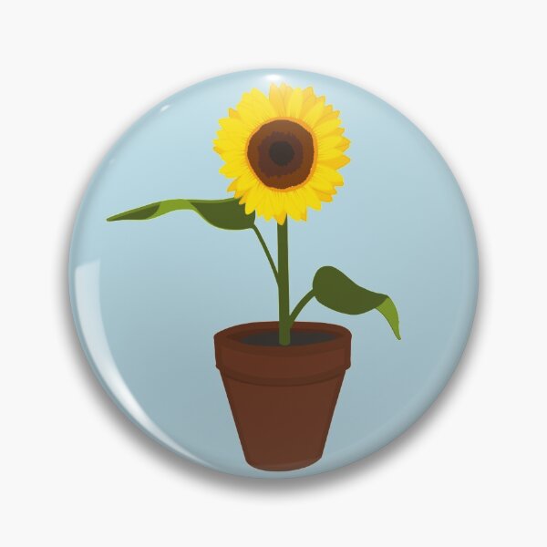 Item preview, Sunflower in Pot designed and sold by gnomalities.