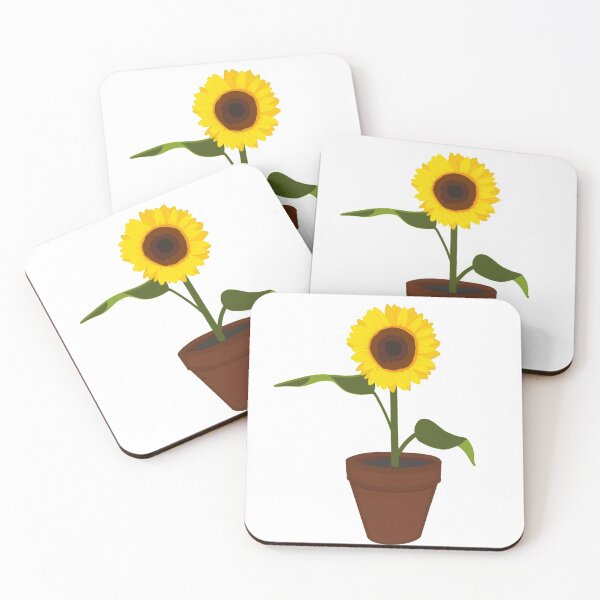 Item preview, Sunflower in Pot designed and sold by gnomalities.