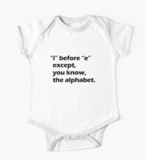 Grammar - Black One Piece - Short Sleeve