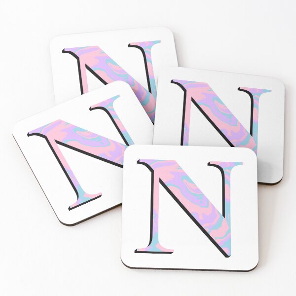 Artikelvorschau, Tie-Dye-Buchstabe N. entworfen und verkauft von Jada Fontanez.