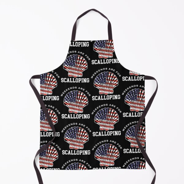 Item preview, American Flag Scallop Hunting Weekends Are For Scalloping graphic designed and sold by jakehughes2015.