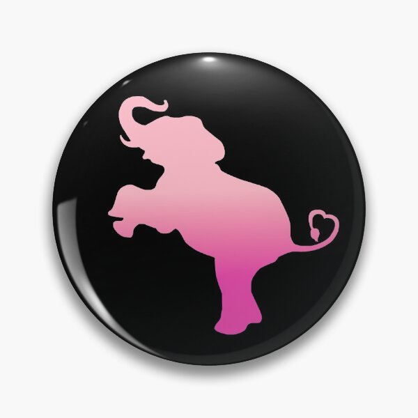 Item preview, Pink Ombre Elephant Love  designed and sold by Deborah Camp.