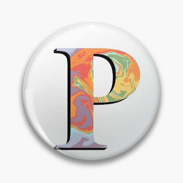 Item preview, Tie-Dye Letter P designed and sold by Jada Fontanez.