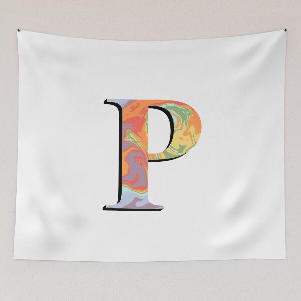 Item preview, Tie-Dye Letter P designed and sold by Jada Fontanez.