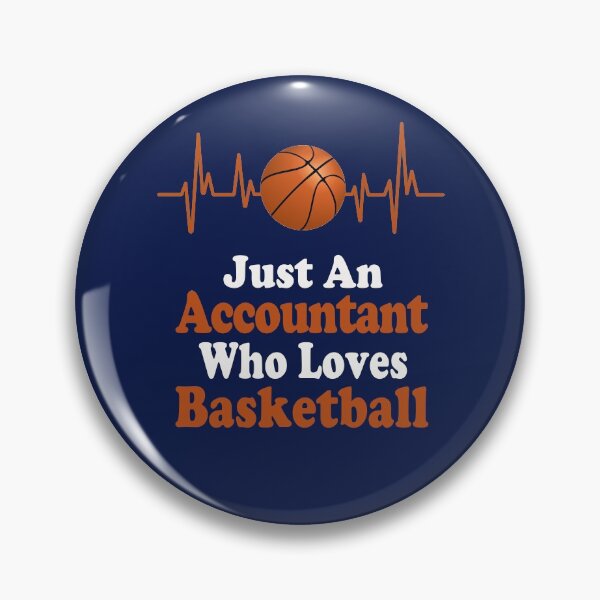 Item preview, Just an Accountant Who Loves Basketball designed and sold by TonsPOD.