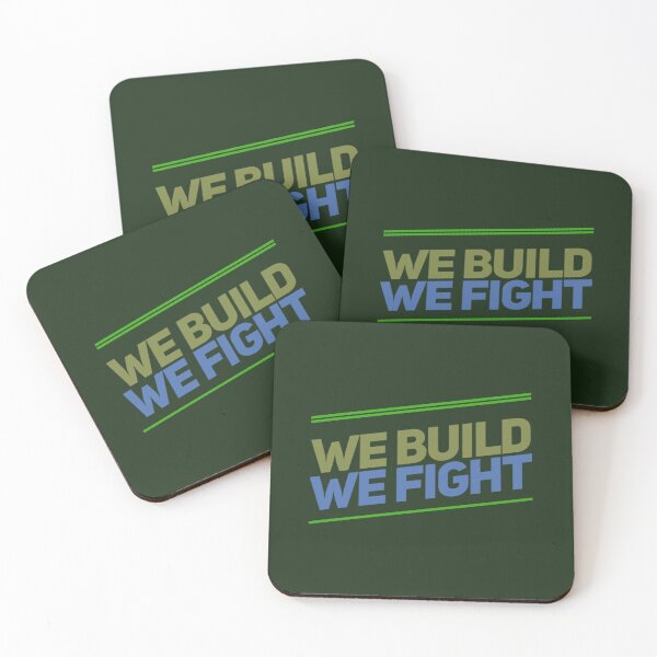 Item preview, We Build We Fight designed and sold by Obitez.