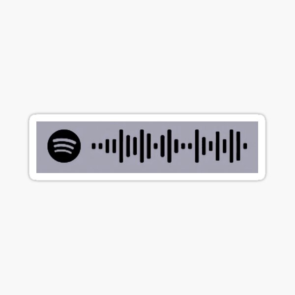 Sza Hit Different Spotify Code Sticker By Savsania Redbubble