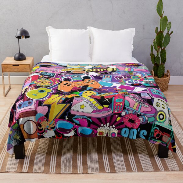 Item preview, Remembering the 90s : Collage 90s kid Sticker Wall Collection designed and sold by Aishwarya  Singh.