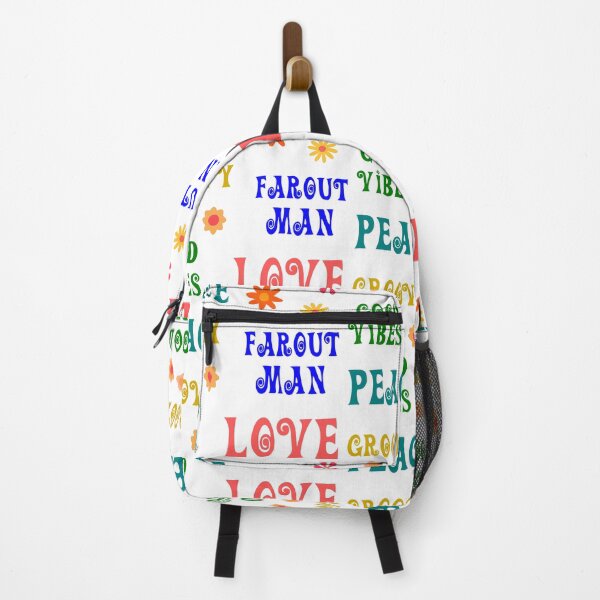 Item preview, Peace Love Groovy Farout Man Good Vibes Hippy Flower Pack designed and sold by f2error.