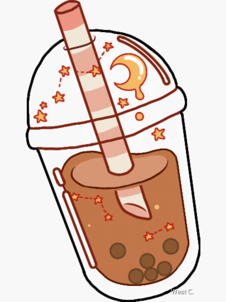 "Boba tea" Sticker by WestBetty3 | Redbubble