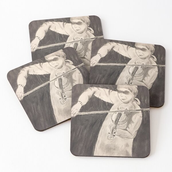 Item preview, violin player designed and sold by colorsqueaks.