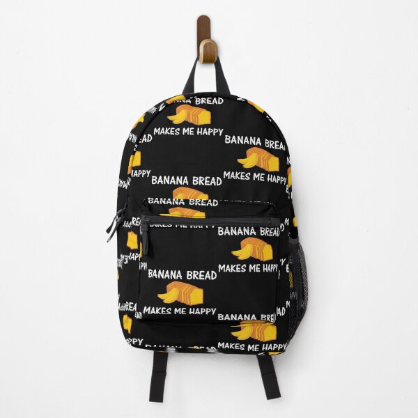 Item preview, Banana Bread Makes Me Happy Funny Baking graphic designed and sold by jakehughes2015.